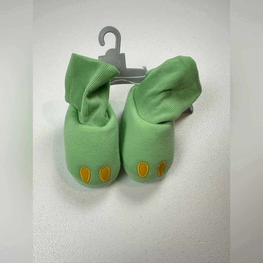 NEW Disney Store The Child Baby Costume Star Wars Grogu Baby Yoda Booties 12-18M